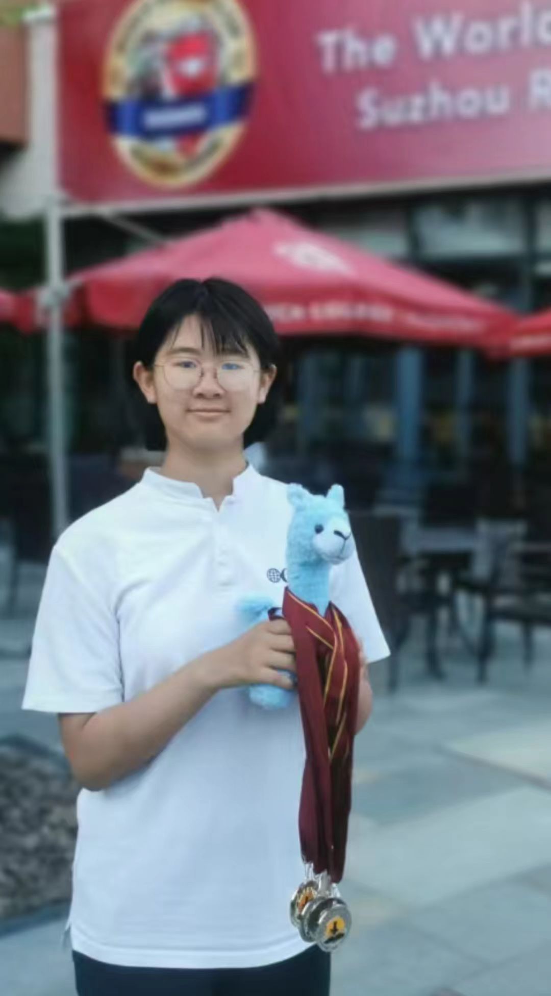Joanna and alpacas
